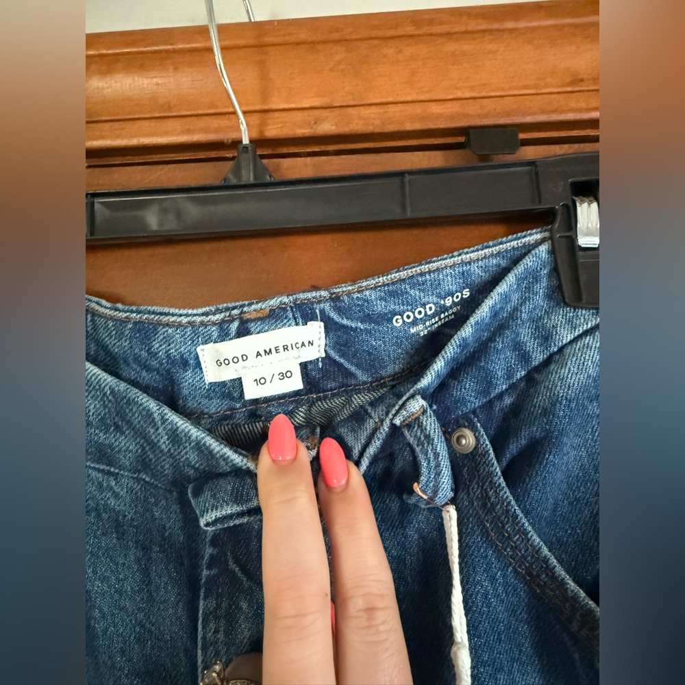 GOOD AMERICAN GOOD '9Os RELAXED JEANS - Picture 5 of 7